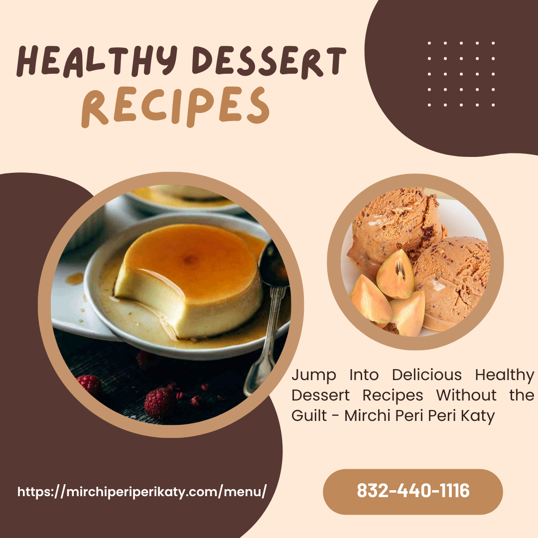 Healthy Dessert Recipes